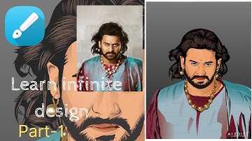 Infinite design | infinite design app tutorial | infinite design link | vectorart in infinite design