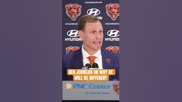 Ben Johnson Talks what he Brings The Chicago Bears That’s Different From His Predecessor ￼