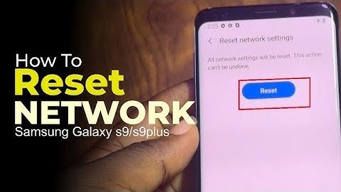 How to Reset Settings in Samsung Galaxy S9 | Restore Default Settings (2025)