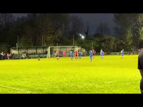 Jake Beck penalty goal for Bedfont Sports away at North Greenford United Combined Counties League