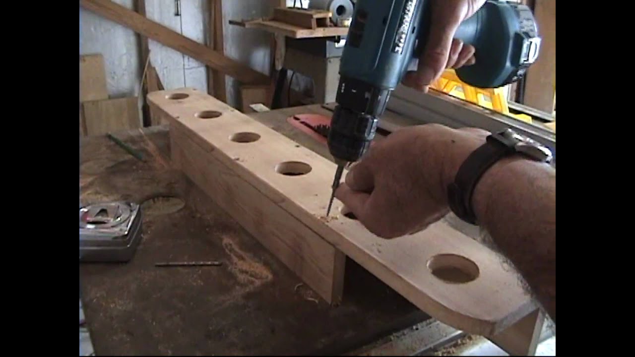 how to build a rod holder - youtube