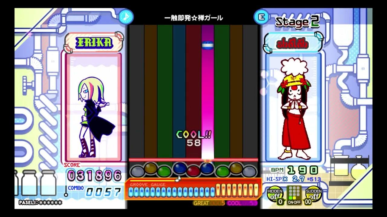 [ポップンミュージック] 一触即発☆禅ガール EASY YouTube