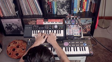 Making Lofi with Casio CZ-101, SK-1, VL-1 + Roland SP-404SX | "Galeta"