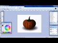 Paint.NET tutorial Drawing Pumpkin