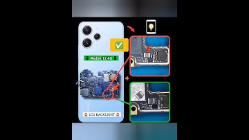 Redmi 12 4G LCD BACKLIGHT problem🚫 solution✅