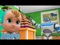 Robot Teacher Mode! | ARPO The Robot | Funny Kids Cartoons | Kids TV Full Episodes