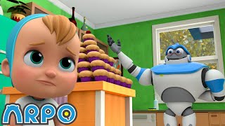 robot teacher mode arpo the robot funny kids cartoons kids tv full episodes