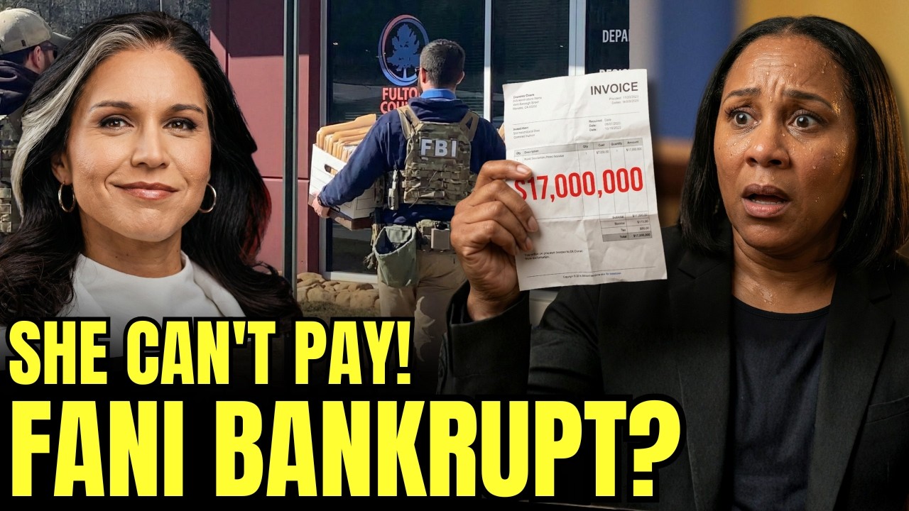 Fani Willis Is Bankrupt? Trump Demands $17 Million In Legal Fees as FEDS Raid Fulton!!!!