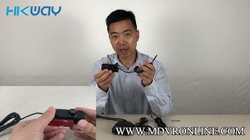 Hikway 4G AI Dashcam with ADAS and DSM Function