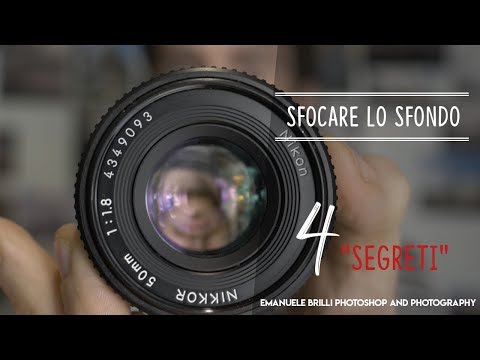 Video: 6 modi per sfocare lo sfondo sulle immagini digitali