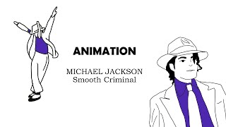 Rotoscoping Animation  Michael Jackson  Smooth Criminal