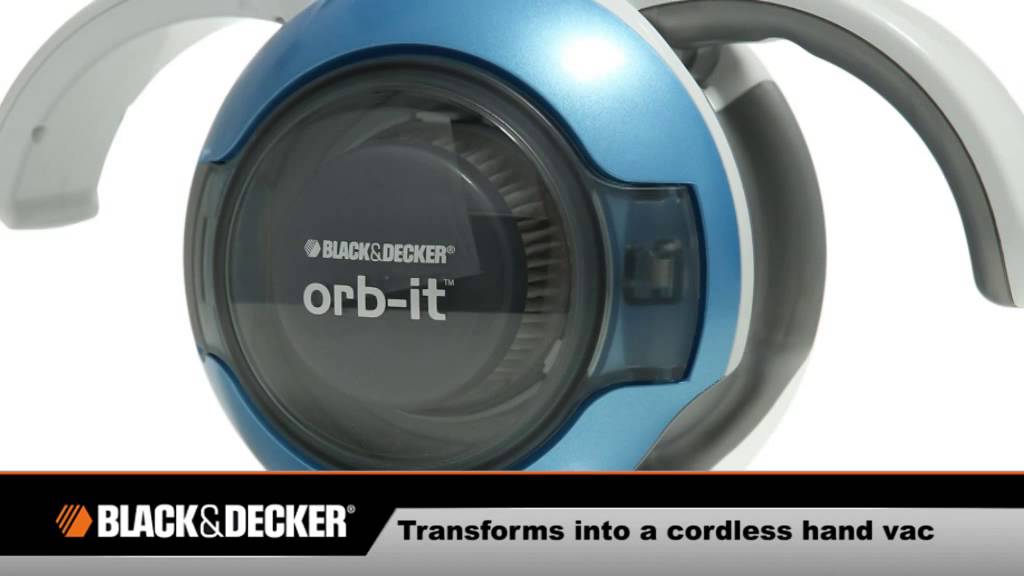 Black Decker Cordless Orb It Dustbuster Vacuum Youtube