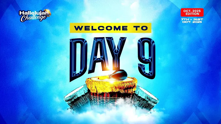 HALLELUJAH CHALLENGE || OCT 2025 || DAY 9