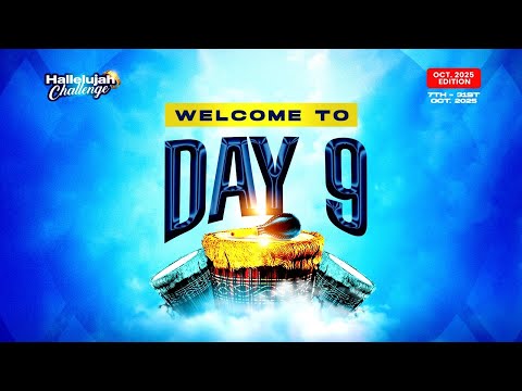 HALLELUJAH CHALLENGE OCT 2025 DAY 9