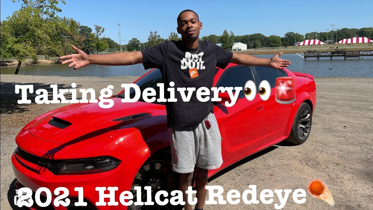 Taking delivery of my 2021 Hellcat Charger Redeye Widebody !! - YouTube