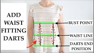 The Secret to a Custom Fit Garment: Sewing Perfect Waist Darts!
