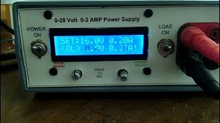 DIY 2Amp CC/CV Power Supply