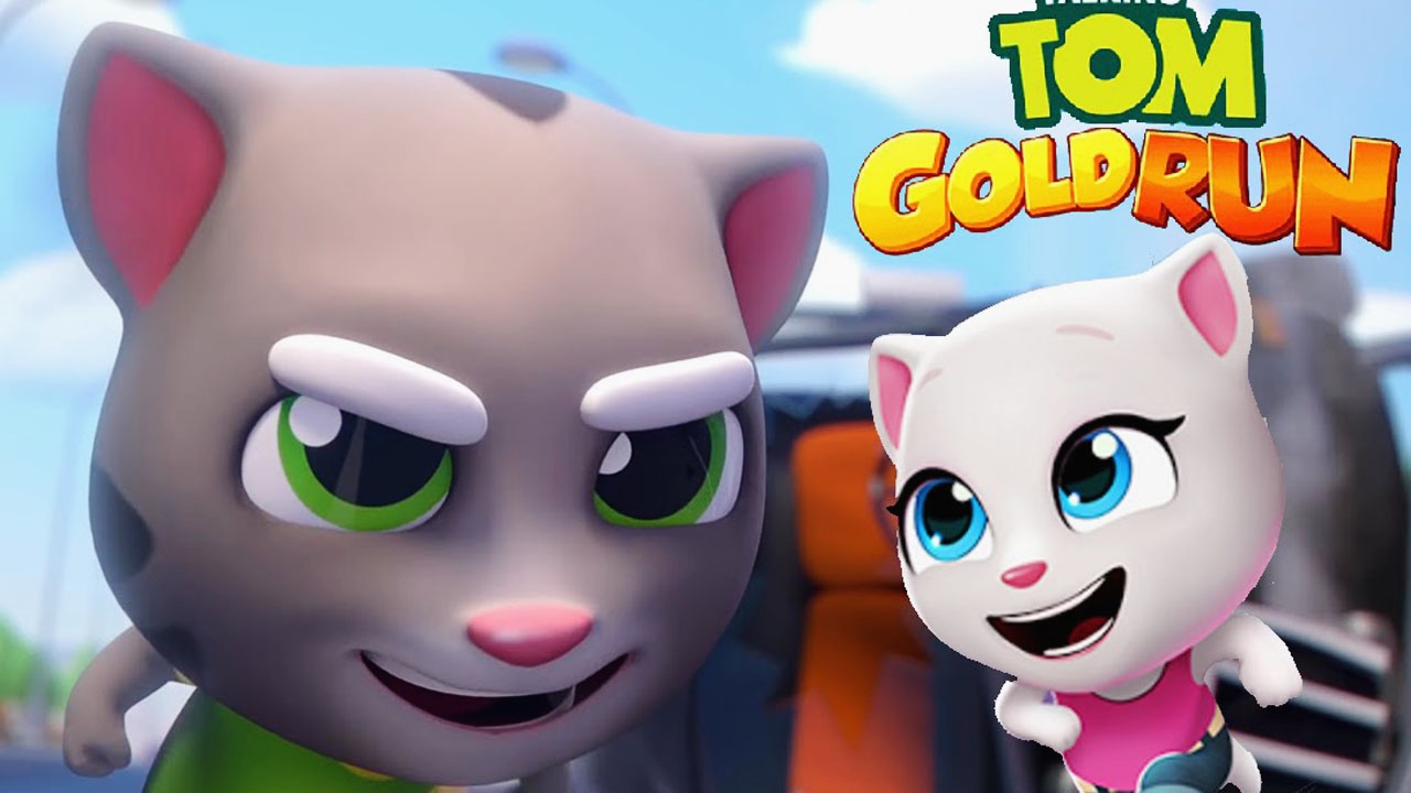 My talking Tom gold run SUPER TOM gameplay best games for android and