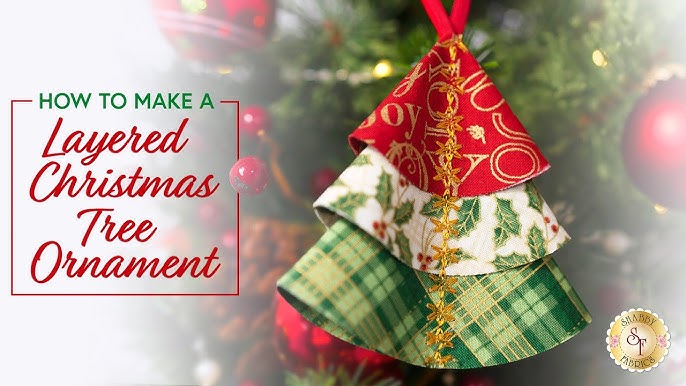 Christmas Tree Bulb Ornaments Bundle Sewing Pattern & VIDEO Tutorial PDF  Easy DIY Holiday Decor Gift to Sew Beginners Sewing Project 