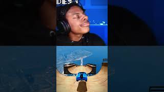 iShowSpeed BEATS WORLDS HARDEST GEOMETRY DASH LEVEL 😱 #shorts
