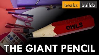 Wood Turning The Giant Pencil