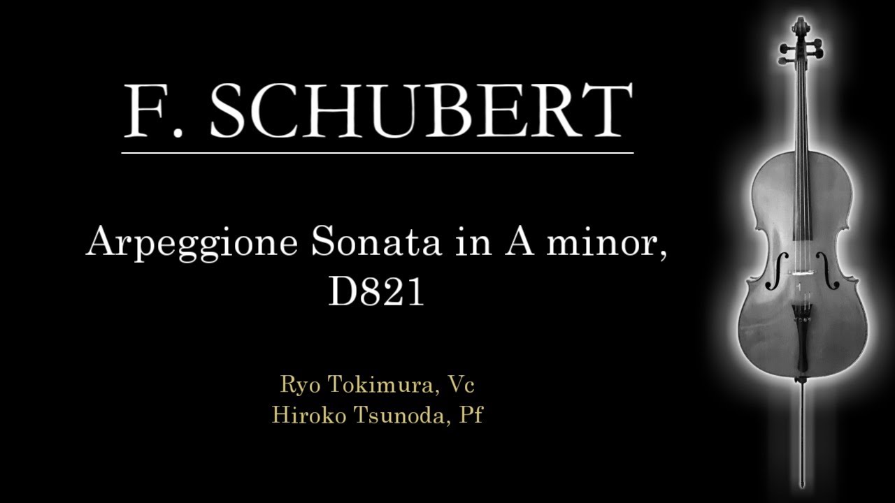 F. Schubert Sonata for Arpeggione and Piano in A minor, D821 - YouTube