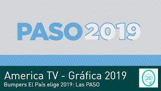 America Tv - Bumpers El País Elige 2019 Las Paso - Agosto 2019