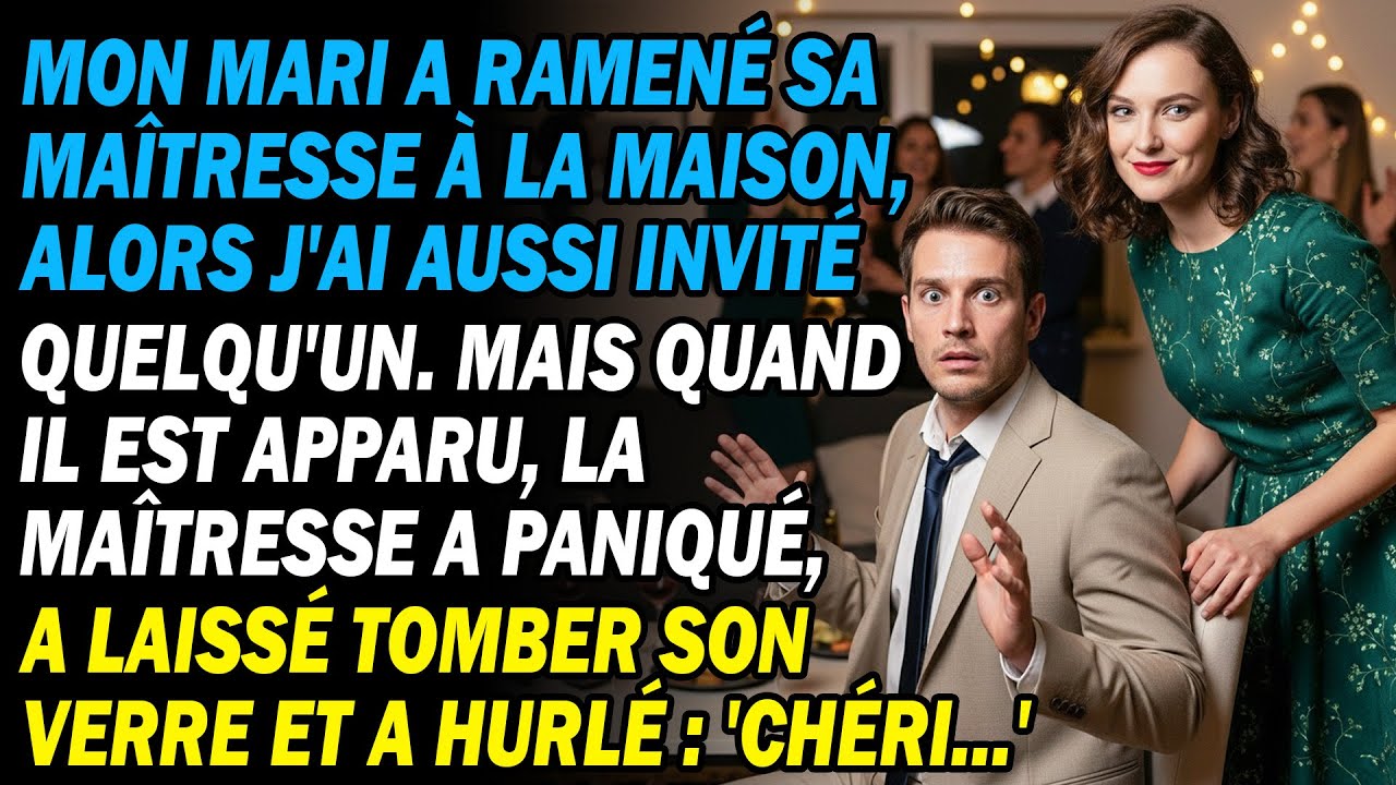 Mon Mari Ramène Sa Maîtresse 🏠 Alors J'invite Quelqu'un 😏 Elle Hurle  Mais C'est Mon Mari !