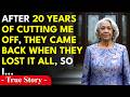After 20 Years Of My Son-In-Law Cutting Me Off From My Own Daughter, They Showed Up At My Door Wh...