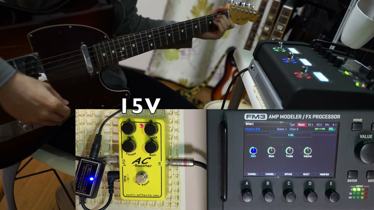 Xotic AC Booster (9v 15v 18v Voltage Doubler) fractal audio