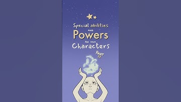special ability and power ideas for your characters, part 17 🌊#writing #oc #originalcharacter #art