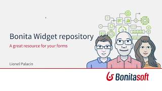 Take advantage of the Bonita Community Widget Repository screenshot 1