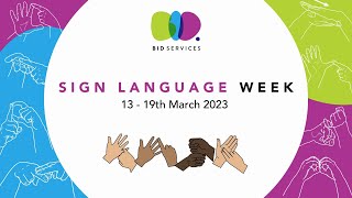 7 Facts About Sign Language by BID Services (BSL Video)