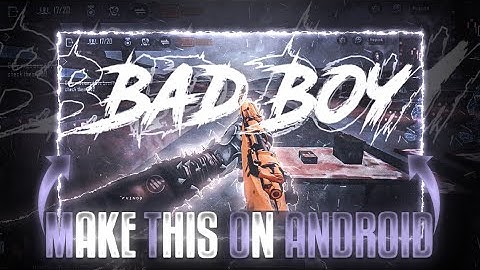 Make This Amazing Pubg Mobile Montage Thumbnail On Android | Raze Gfx