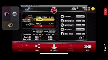 Winning the final boss’s car in CSR Classics