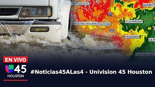 🔴 En vivo I Riesgo de tormentas, granizo, fuertes ráfagas de viento y tornados #Noticias45ALas4