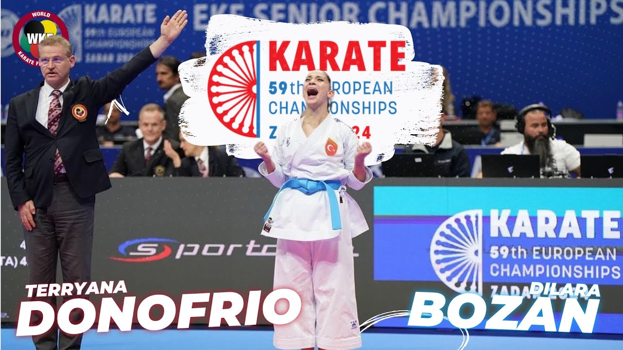 Terryana Donofrio(ITA)/papuren VS Bozan Dilara(TUR)/chatanyara kushanku   FEMALE FINAL EUROPEAN 2024