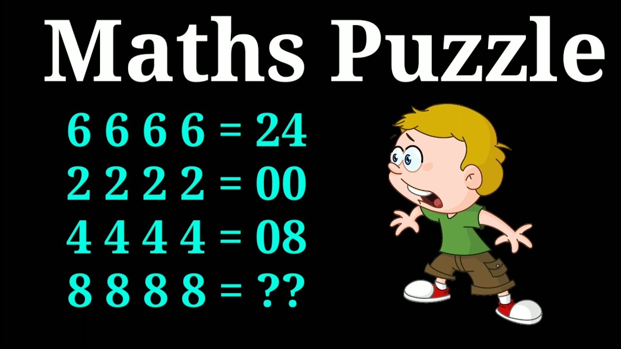 Amazing Maths Puzzle | How to solve maths puzzle | Maths Puzzle ...