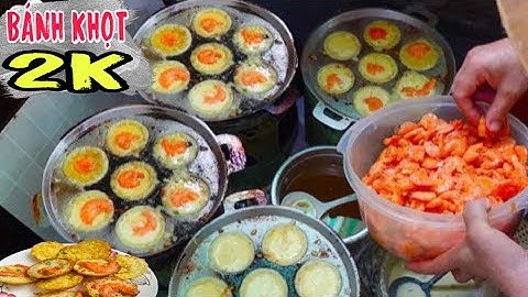 BÁNH KHỌT 2K rẻ nhất Sài Gòn bán 20 năm chiên bằng bếp hôi ai ăn cũng mê I HiepVlog #122