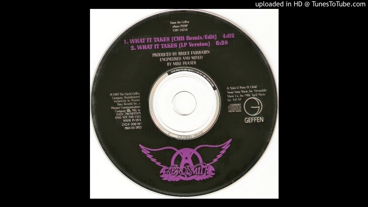 Aerosmith what it takes chr remix edit youtube