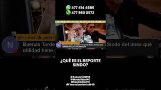 ¿Qué es un SINDO? #imssley73