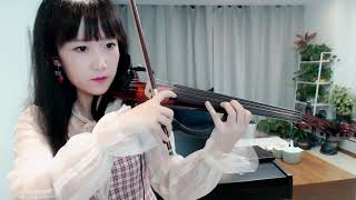 Video thumbnail of "【揉揉酱】小提琴演奏 Kuroba《星茶会》【RouRouJiang】violin playing Kuroba《星茶会》"