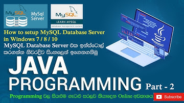 How to install MySQL server | Best MySQL Server Installing sinhala 2021 |How to build MySQL Server