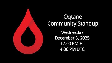 Oqtane Community Standup 2025-12-03