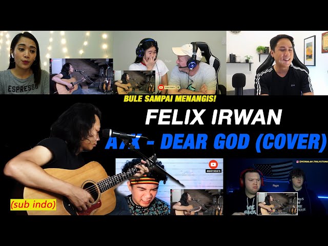 Orang barat SAMPAI MENANGIS mendengar Felix Irwan Cover A7X | DEAR GOD class=