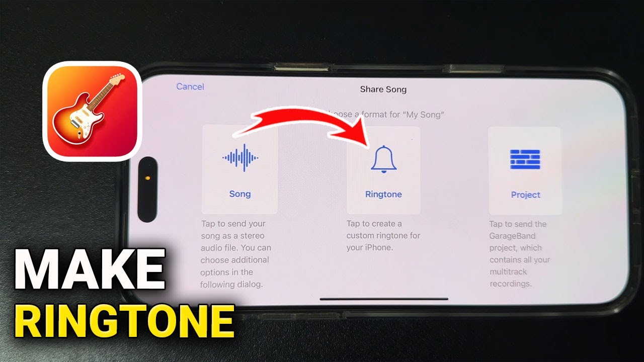 Как создать рингтон для iPhone с помощью GarageBand (простой урок)