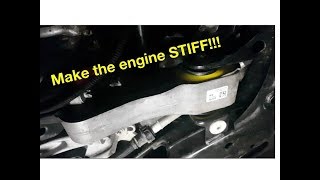 How to install LOWER ENGINE MOUNT POWERFLEX BUSH Mini Cooper S F56
