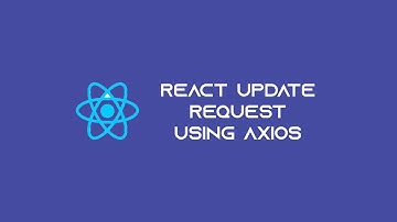 How to make an Update request using axios to Mongo DB in React js