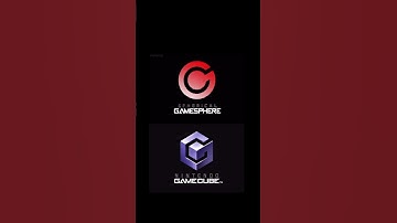 Nintendo GameCube And Spherical GameSphere Logo Comparison #shorts
