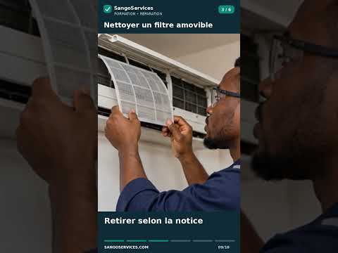 Aperçu de la vidéo : Nettoyer un filtre amovible